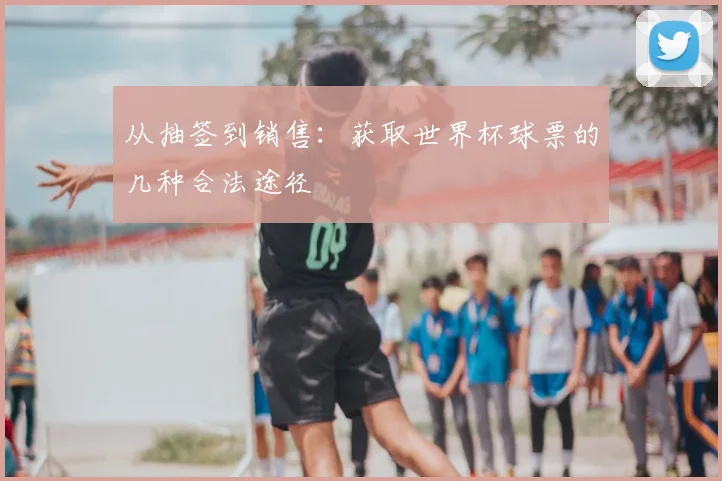 从抽签到销售:获取世界杯球票的几种合法途径